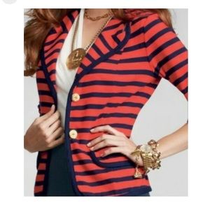 Cabi Au Revoir Nautical Jacket sz L